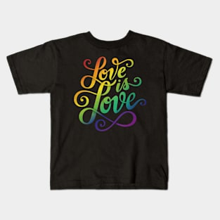 Love is Love Kids T-Shirt